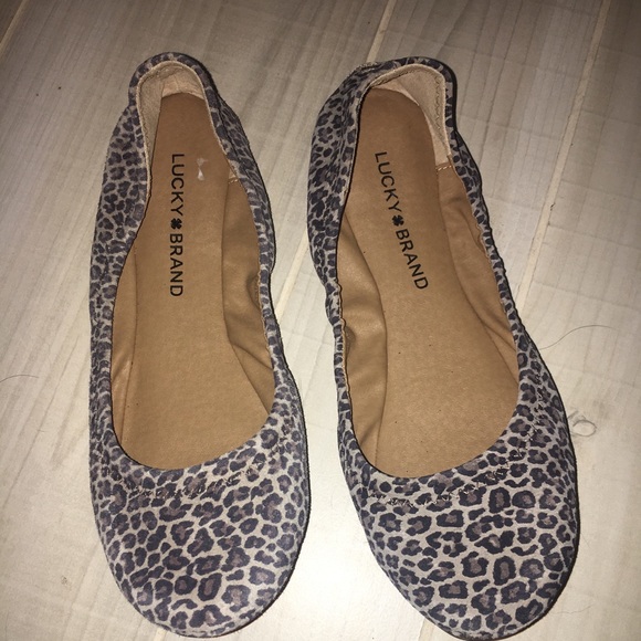 Lucky Brand Shoes - Lucky brand leopard print ballet flats